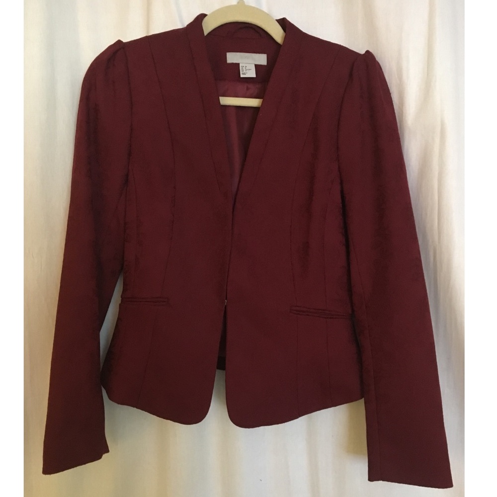 Embossed Blazer